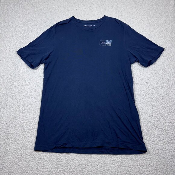 Travis Mathew Other - Travis Mathew Lighthouse Rock T-Shirt Men's Large Blue Navy
